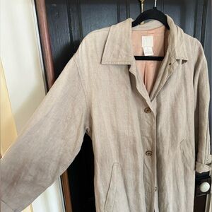 Vintage Gap Linen Duster Coat